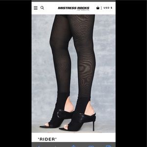 Thigh high stocking peep toe boot